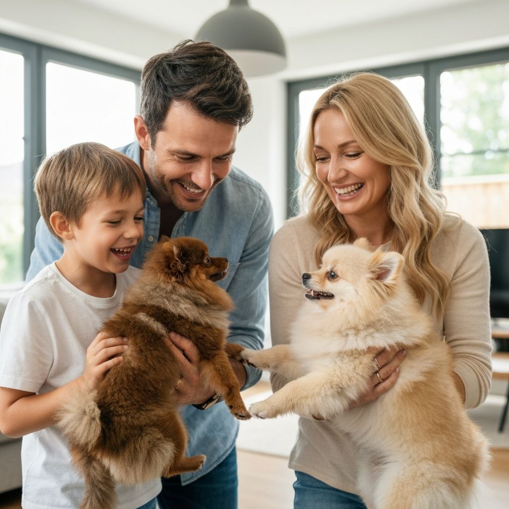 The Elite Pomeranian Puppies family